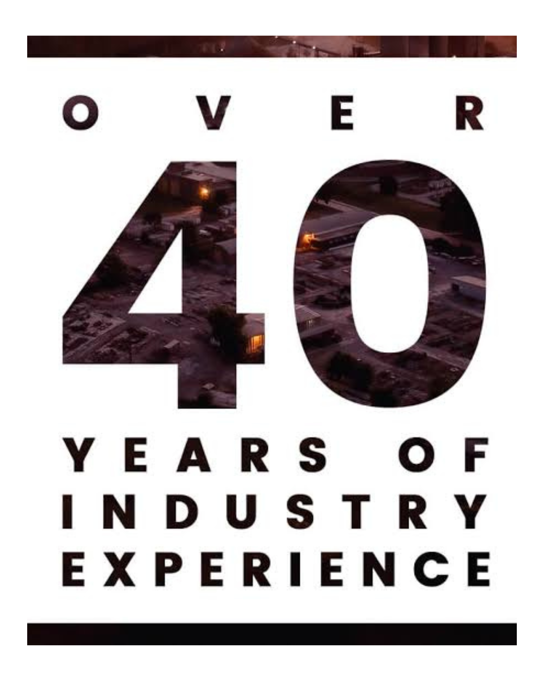 over 40 years of industry experience