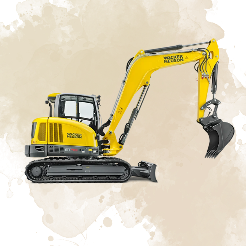 wacker neuson et90 excavator